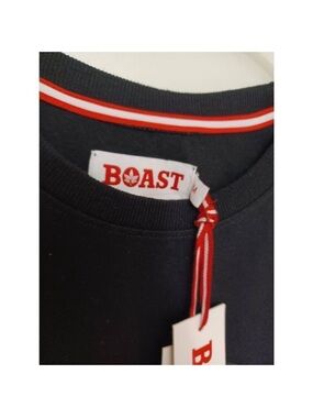 Boost —Men's Short Sleeve Crew Neck T-Shirt in Black